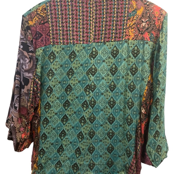 VTG JUDY’s Store Other Destination Indian Print Blazer- Jacket-L- NWT! Deadstock - Picture 3 of 10